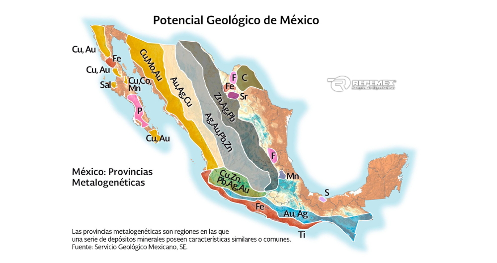 Principales minerales en México (7)